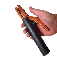 электродержатель 500 a, латунь, 45/90/180⁰, рукоять термопластик, эконом, "maximum" mx 06164 оптом